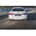 Накладка сплиттер на задний бампер на Audi A5 B9 S-Line / S5 B9 Sportback рестайл