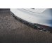 Накладка сплиттер на задний бампер на Audi A5 B9 S-Line / S5 B9 Sportback рестайл