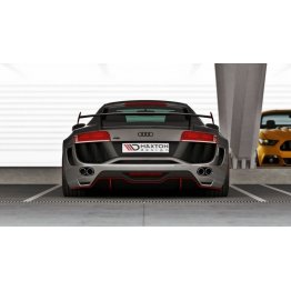 Карбоновый спойлер на крышку багажника на Audi R8 I