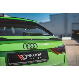 Накладка сплиттер на крышку багажника на Audi RSQ3 F3