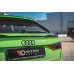Накладка сплиттер на крышку багажника на Audi RSQ3 F3