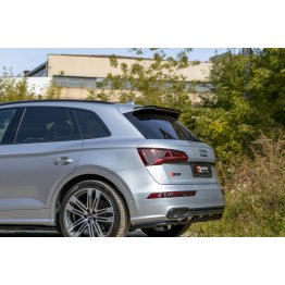 Накладка сплиттер на спойлер багажника на Audi SQ5 / Q5 S-Line