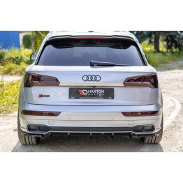 Диффузор заднего бампера на Audi SQ5 / Q5 S-Line 