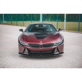 Накладка сплиттер на передний бампер на BMW i8