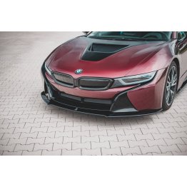 Накладка сплиттер на передний бампер на BMW i8