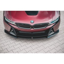 Накладка сплиттер на передний бампер на BMW i8