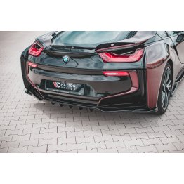 Накладка сплиттер на задний бампер Вариант2 на BMW i8