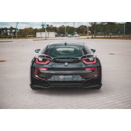 Накладка сплиттер на задний бампер Вариант2 на BMW i8