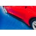 Накладки сплиттеры на пороги на Chevrolet Corvette C7
