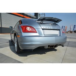 Накладки сплиттеры боковые на задний бампер на Chrysler Crossfire