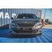 Накладка сплиттер на передний бампер на Peugeot 308 II рестайл