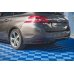 Накладки сплиттеры на боковые на задний бампер на Peugeot 308 II SW рестайл