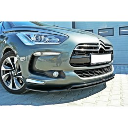 Накладка сплиттер на передний бампер вариант 2 на Citroen DS5