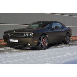 Накладка сплиттер на передний бампер на Dodge Challenger III SRT8