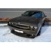 Накладка сплиттер на передний бампер на Dodge Challenger III SRT8