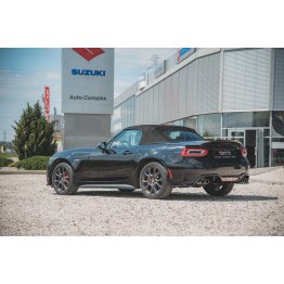 Накладки сплиттеры на пороги на Fiat 124 Spider Abarth