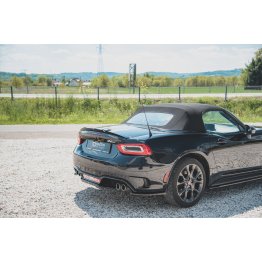 Накладка сплиттер на крышку багажника на Fiat 124 Spider Abarth