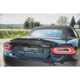 Накладка сплиттер на крышку багажника на Fiat 124 Spider Abarth