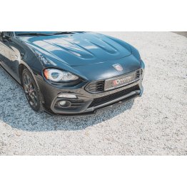 Накладка сплиттер на передний бампер на Fiat 124 Spider Abarth