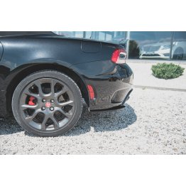 Накладки сплиттеры боковые на задний бампер на Fiat 124 Spider Abarth