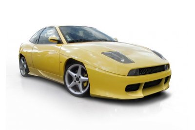 Накладки на пороги на Fiat Coupe