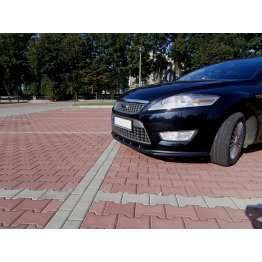 Накладка сплиттер на передний бампер на Ford Mondeo IV