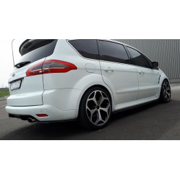 Накладки сплиттеры на пороги на Ford S-Max Titanium