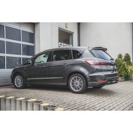 Накладки сплиттеры на пороги на Ford S-Max II