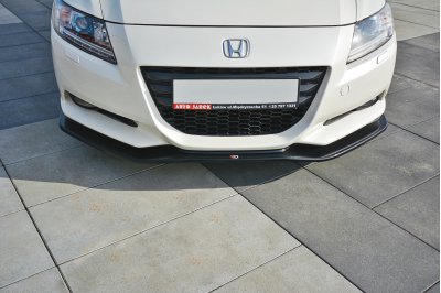 Накладка сплиттер на передний бампер на Honda CR-Z