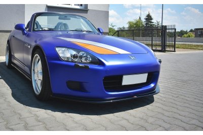 Накладка сплиттер на передний бампер на Honda S2000