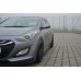 Накладки сплиттеры на пороги на Hyundai i30 II