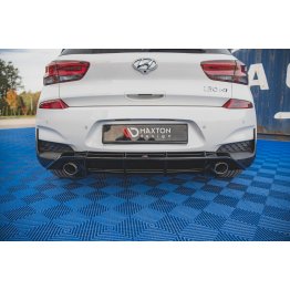 Диффузор заднего бампера на Hyundai i30 III N Hatchback