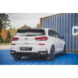 Диффузор заднего бампера на Hyundai i30 III N Hatchback