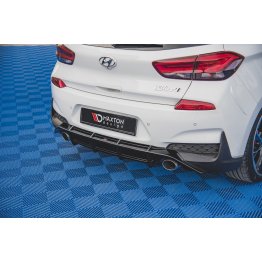 Диффузор заднего бампера на Hyundai i30 III N Hatchback