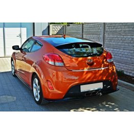 Накладки сплиттеры на пороги на Hyundai Veloster