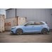 Накладки сплиттеры на пороги Вар4 на Hyundai i30 III N