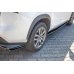 Накладки сплиттеры боковые на задний бампер на Lexus NX Hybrid