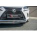 Накладка сплиттер на передний бампер на Lexus NX рестайл