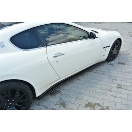 Накладки сплиттеры на пороги на Maserati Granturismo