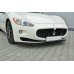 Накладка сплиттер на передний бампер на Maserati Granturismo