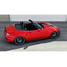 Накладки сплиттеры боковые на задний бампер на Mazda MX5 ND