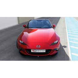 Накладка сплиттер на передний бампер на Mazda MX5 ND