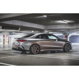 Накладки сплиттеры на пороги на Mercedes-AMG CLA C118 35 Aero