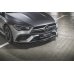 Накладка сплиттер на передний бампер на Mercedes-AMG CLA C118 35 Aero