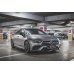 Накладка сплиттер на передний бампер на Mercedes-AMG CLA C118 35 Aero