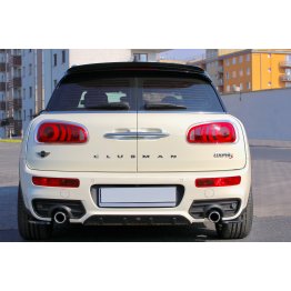 Накладки сплиттеры боковые на задний бампер на MINI Clubman S F54 JCW