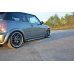 Накладки сплиттеры на пороги на MINI Cooper S JCW R53