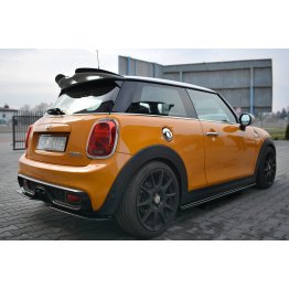 Накладка сплиттер на спойлер багажника на Mini Cooper S F56