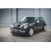 Накладка сплиттер на передний бампер на Mini Cooper / One R50