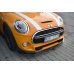 Накладка сплиттер на передний бампер на Mini Cooper S F56